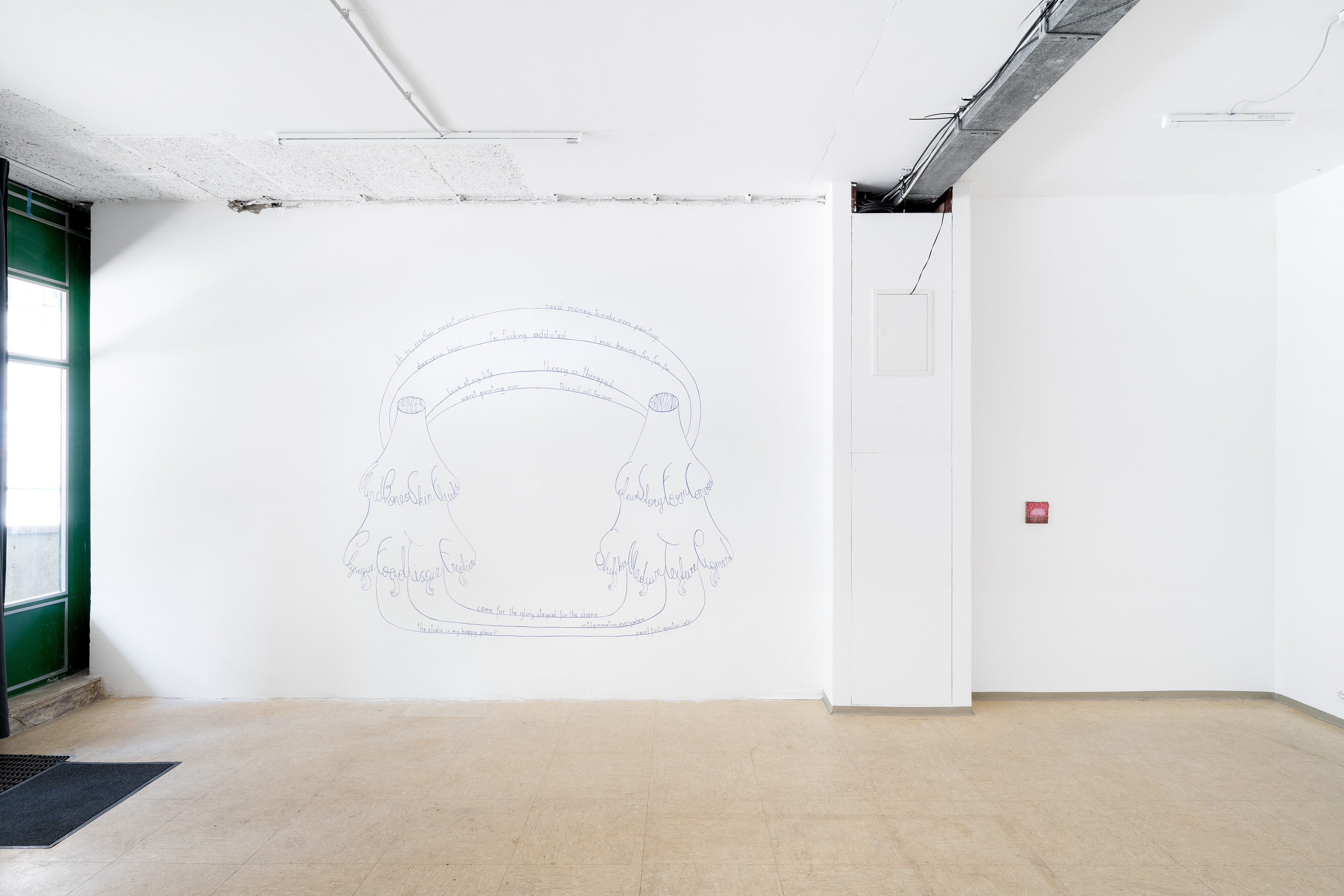 Installation view 'A thousand cuts'