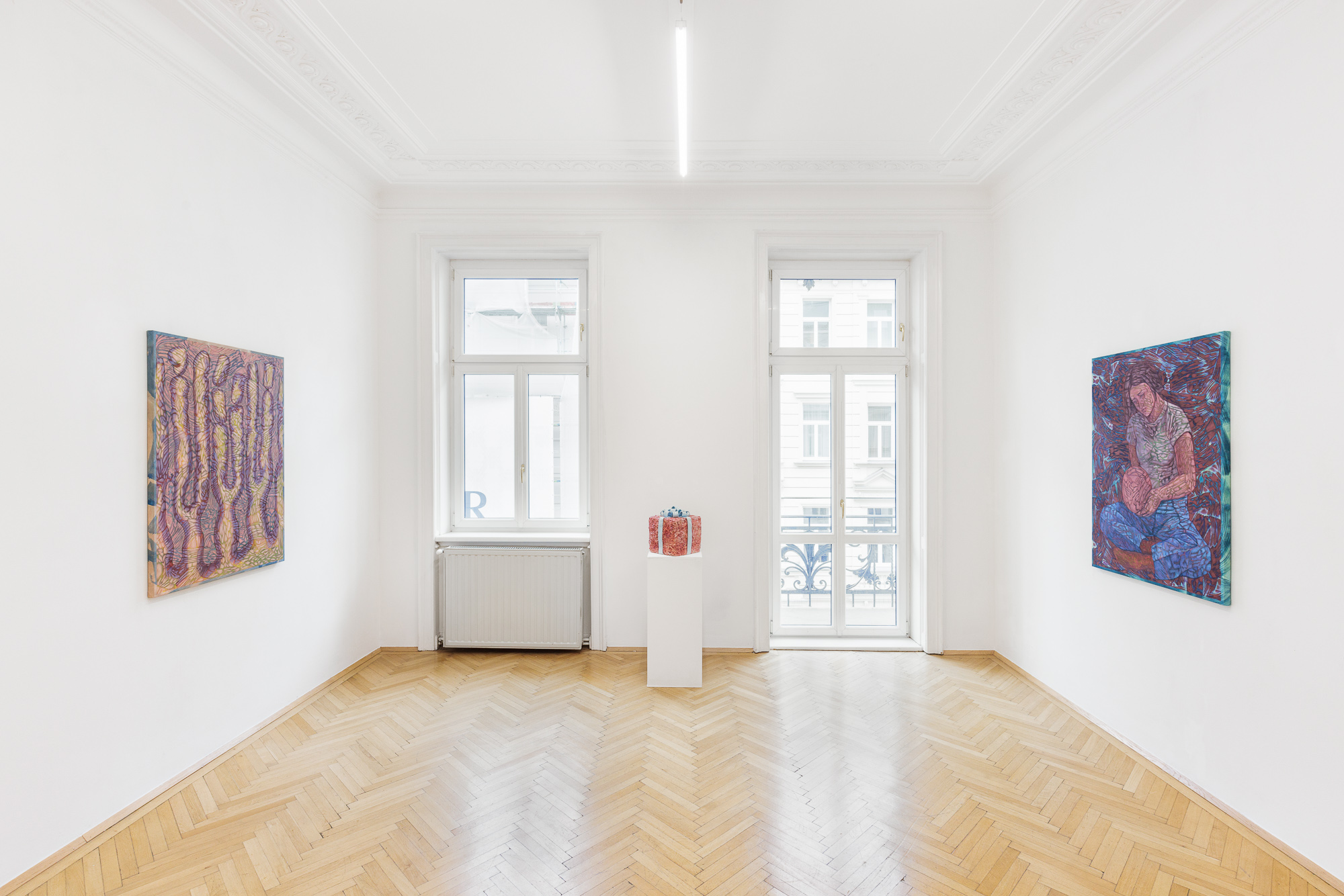 Installation view Primal Instinct at Zeller van Almsick